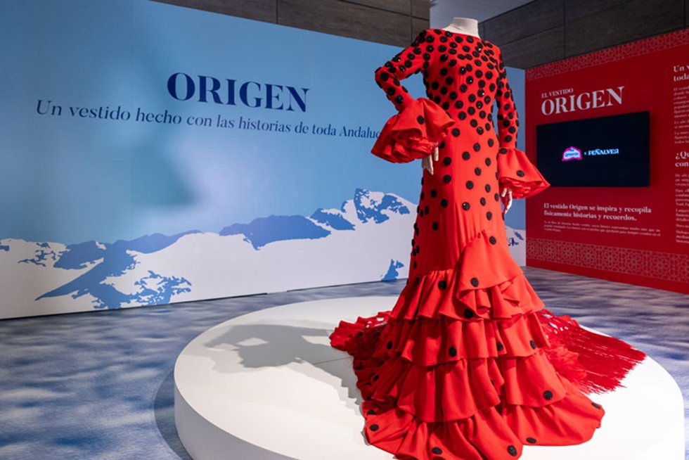 El Museo del Traje presenta: un vestido de flamenca diseñado con tecnología NFC