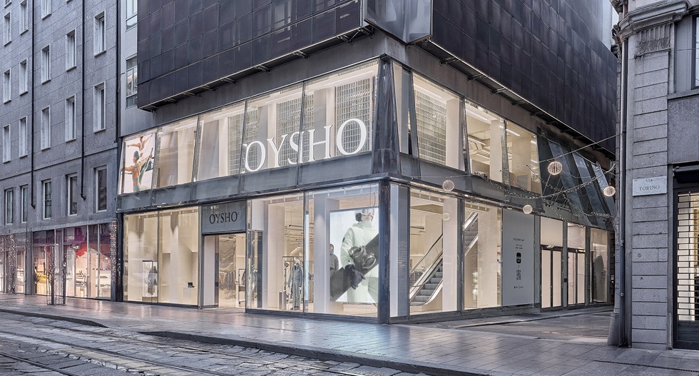 Inditex refuerza la moda deportiva de Oysho con una nueva tienda en Milán 