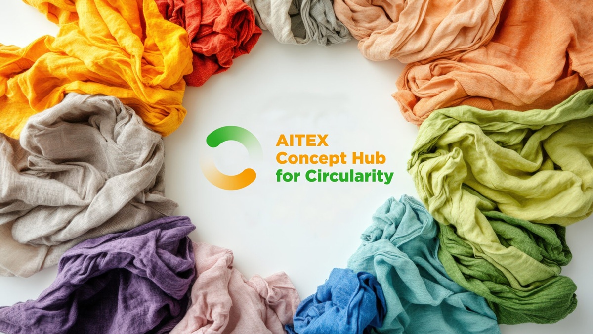 Innovación sostenible en el sector textil: Aitex lanza Concept Hub for Circularity