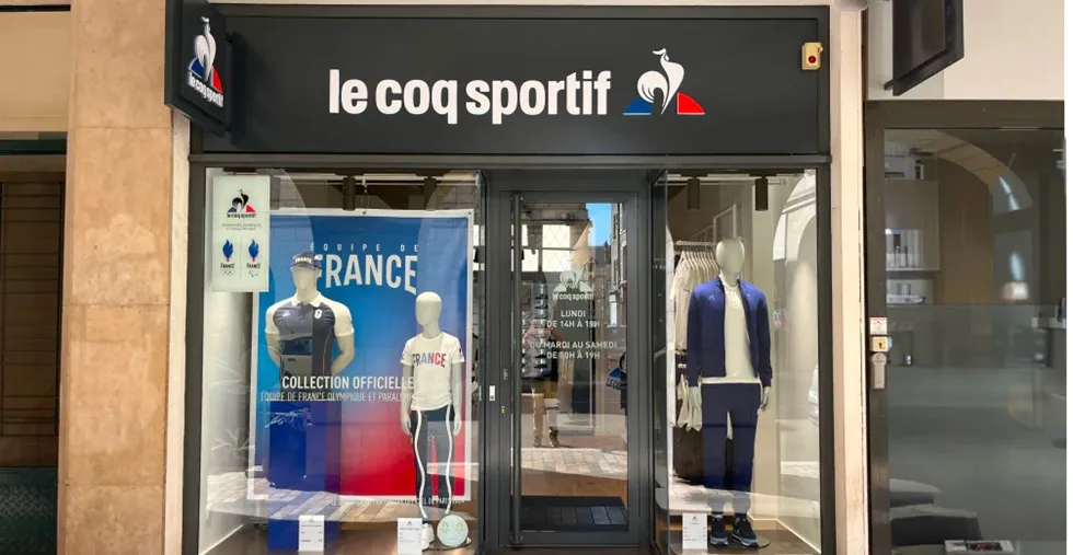 Le Coq Sportif grew by 30% in the first half but is still at a loss