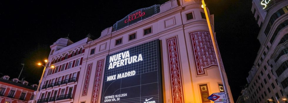 Nike sigue creciendo en España con un ‘flagship’ en Madrid de la mano de Percassi