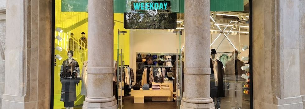 H&M se reordena en Barcelona y cierra la única tienda de Weekday en España