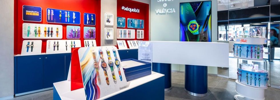 Swatch se reubica en el ‘high street’ de Valencia con su último concepto de tienda