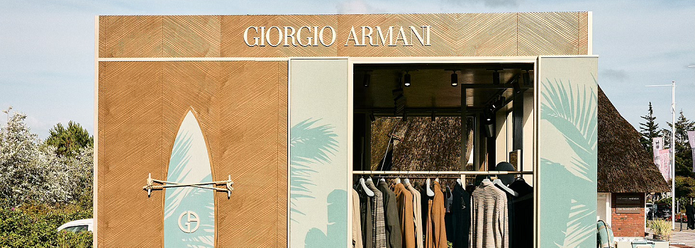 Armani reduce ventas “a un dígito” en la primera mitad de 2024, lastrado por el lujo en Asia