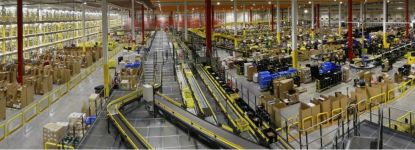 Amazon abre un centro logístico de 140.000 metros cuadrados en Reino Unido 