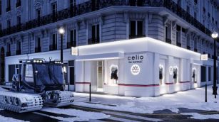 Celio trae la nieve a París