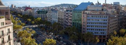 Barcelona mantiene una ocupación del 90% en sus principales vías comerciales