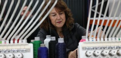 La producción industrial del textil en España se mantiene en noviembre